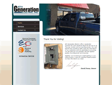 Tablet Screenshot of 4thgenerationelectric.com